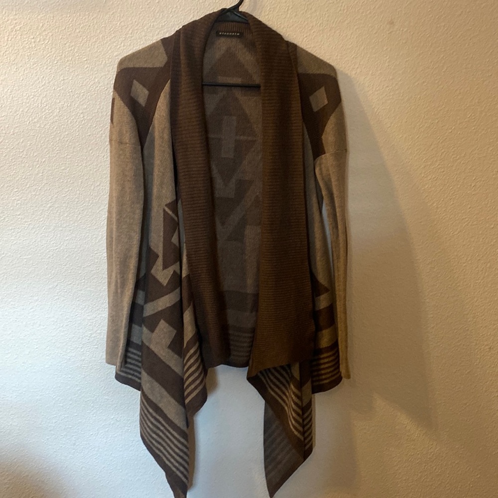 Staccato Aztec print cardigan size small